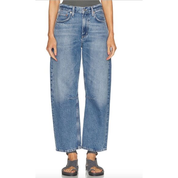 Citizens Of Humanity Denim - CITIZENS OF HUMANITY Miro Reworked Relaxed Wide Leg Barrel Jeans Pacifica 27